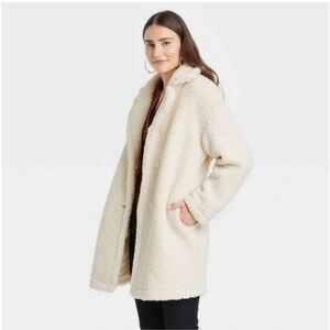 A New Day Women's Teddy Overcoat Sz XXL